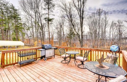 Browns Summit House | Browns Summit Vacation Rental w/Fire Pit!