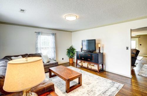 Browns Summit House | Browns Summit Vacation Rental w/Fire Pit!