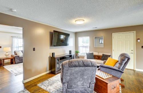 Browns Summit House | Browns Summit Vacation Rental w/Fire Pit!