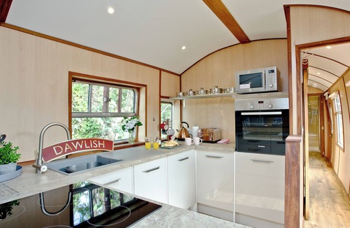 Dawlish Warren Ski Chalet | Brunel Boutique Railway Carriage 1