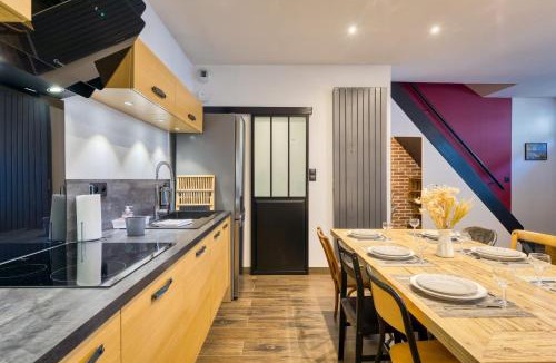 Gare-Jouvenet House | Bruno charme à Rouen avec parking sécurisé