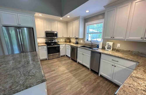 Mentone House | Brushy Creek Lodge | Riverfront, Hot Tub, Fire Pit