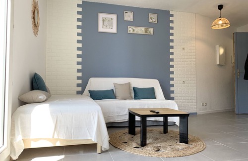 Quartier Chorier-Berriat Apartment | #BS | The Ingenious blue 💙 | Sleeps 4