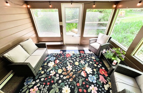 Schroon Lake Apartment | Bubar Barn - screen porch, deck, + parking