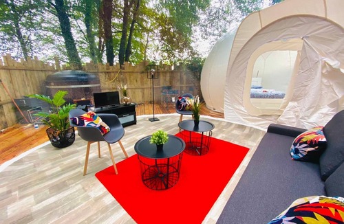 Saint-Sever-Calvados Hotel | BUBBLE with private spa (4 peoples)