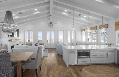 Seaside House | Buckeye on the Beach | Gulf Front | Seaside, FL | Right next to Town Center, Sleeps 10!
