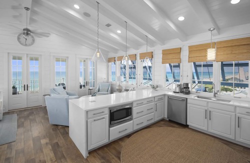 Seaside House | Buckeye on the Beach | Gulf Front | Seaside, FL | Right next to Town Center, Sleeps 10!