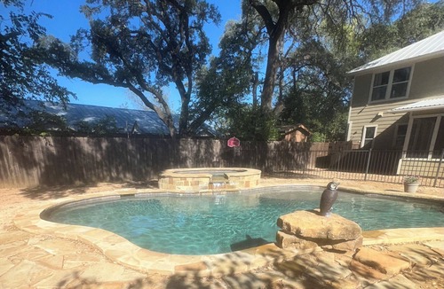 Buda House | Buda home - heart of the historic district. Pool, jacuzzi