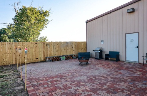 Amarillo House | Buffalo airport Fly Inn. 2 bedroom inside a airplane hangar!