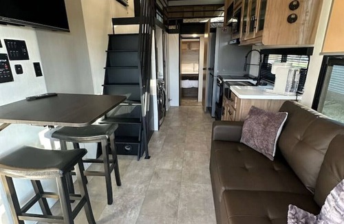Northeast Entrance Badlands House | Buffalo Drift Tiny Home