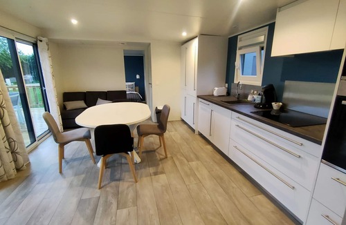 Sainte-Opportune-la-Mare Ski Chalet | Bungalow DUO LODGE - swimming pool, peace and Normandy nature