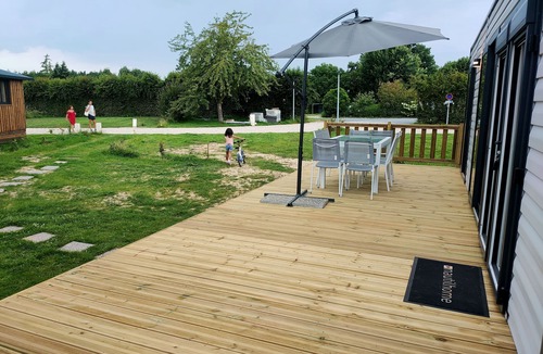 Sainte-Opportune-la-Mare Ski Chalet | Bungalow DUO LODGE - swimming pool, peace and Normandy nature