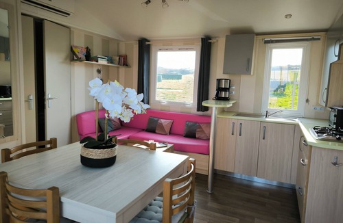 Le Portel House | Bungalow 6 pers sea view (Air conditioning + TV + Parking)