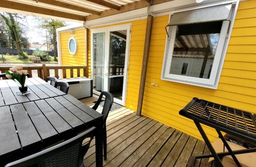 Saint-Jean-de-Monts House | Bungalow de 3 chambres avec piscine partagee jardin amenage et wifi a Saint Jean de Monts a 3 km de la plage