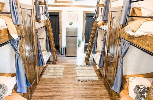 Marble Falls Cabin | Bunk Cabin at Glamping Ranch