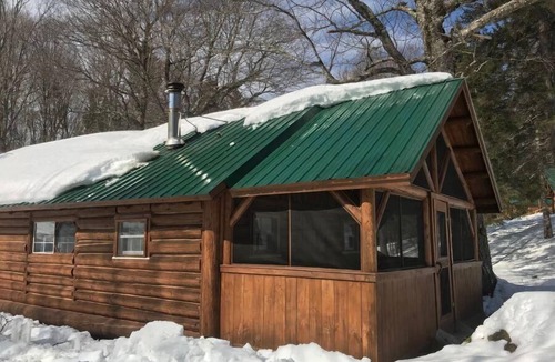 Brownville Ski Chalet | Bunk in a shared bunkhouse with shared bathroom