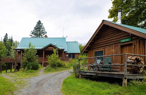 Brownville Ski Chalet | Bunk in a shared bunkhouse with shared bathroom