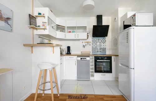 Bussy-Saint-Georges Apartment | Buxengeorgiens Delouvrier - T2- 7min to DisneyLand