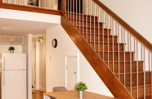 Bellerive House | 16 foot-ceiling LOFT with mezzanine and terrace