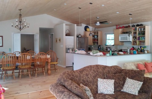 Ivanhoe Cottage | Gorgeous lakefront 1 level open-concept cottage, decks, docks, peace & quiet