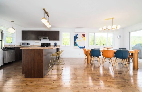 Petite-Riviere-Saint-Francois House | Hôtel à la maison - Le Beau-Mont, fleuve et spa