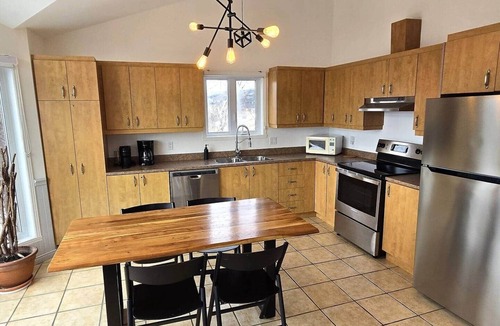 Petite-Riviere-Saint-Francois House | Bleuzen River View *Massif*Private*Wooded*Upper section