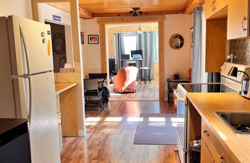 St-Francois-de-l'Ile-d'Orleans Ski Chalet | Vue sur le fleuve St-Laurent