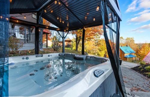 Lac-Etchemin Ski Chalet | Spa & Nature view - Alpenglow