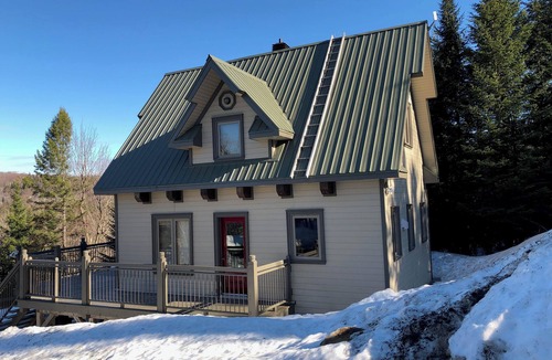Ste-Lucie-des-Laurentides Ski Chalet | Ti'Chalet du Nord - Cozy Laurentian Chalet near Val-David