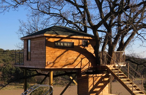Reauville Cabin | CABANA IN A TREE "7th heaven"