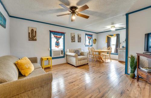 Concan House | 'Cabana Luna' Cabin w/Deck, Swing & Fire Pit!
