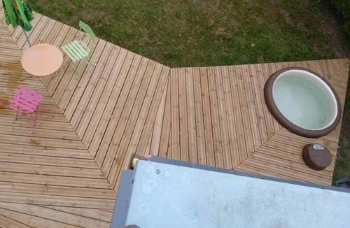 Bar-sur-Aube Cabin | Cabane 2 étoiles - Piscine - eecec0