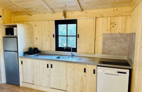 Sigean Cabin | Cabane 3 étoiles - Piscine - eehdah