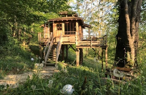 Estipouy Cabin | Cabane 4 étoiles - Piscine - eed0ab