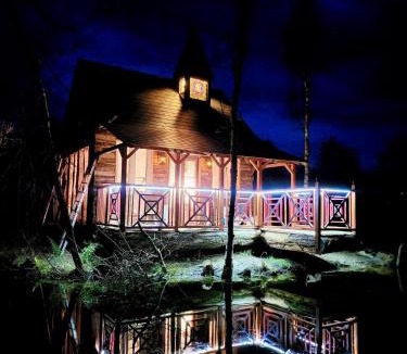 Sury-aux-Bois Ski Chalet | Cabane atypique sur une Île