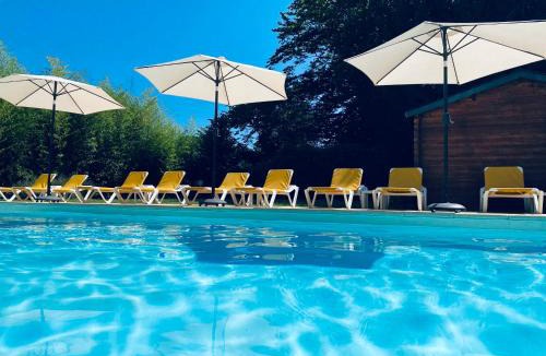 Amboise Ski Chalet | Cabane avec Jacuzzi privatif du Manoir du Parc - Adults only