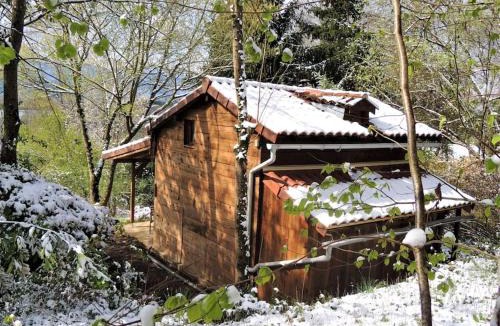 Saint-Laurent-de-Neste Ski Chalet | Cabane dans les bois avec vue sur les Pyrénées