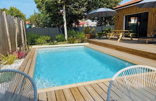 Ares House | Cabane De Brice in Ares with pool