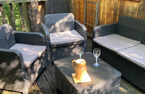 Cleville Cabin | Cabane de Charme in the air