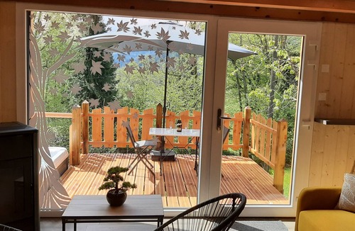 Ferdrupt Ski Chalet | Cabane du Trappeur - Private Jacuzzi Spa, panoramic terrace & nature