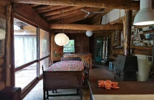Malbosc Cabin | Cabane en Rondin de Bois Brut "isba" en Ardèche