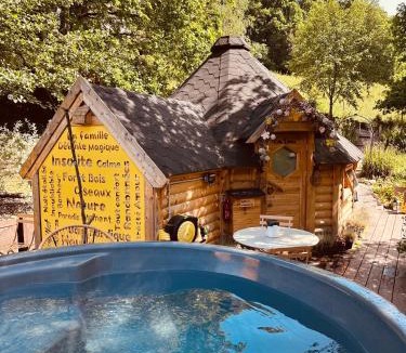 Saint-Die House | Cabane Kota Désiré, bain nordique