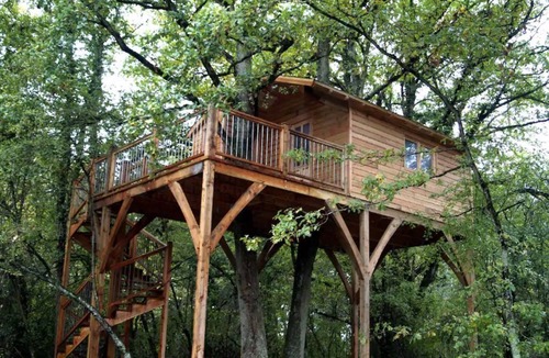 Gennes-Val-de-Loire Cabin | Cabane Mar'ienne in Le Thoureil, Maine et Loire