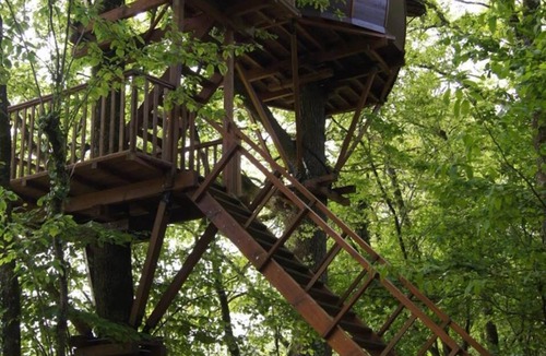 Haute-Saintonge Cottage | Cabane Maya - 2 pers - Ile aux Cabanes