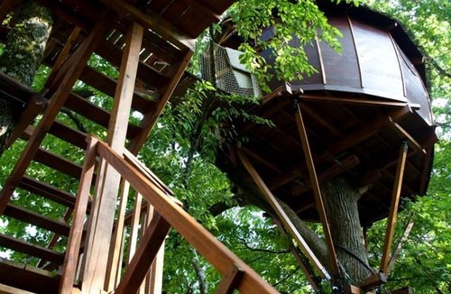 Haute-Saintonge Cottage | Cabane Maya - 2 pers - Ile aux Cabanes