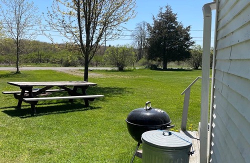 Town of Macomb Cabin | Cabin 1 w/*DOCK ACCESS* and Spacious Yard