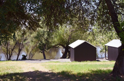 Harvard RV Rental | Cabin 2 | Rural Oasis on Pond with Panoramic Views
