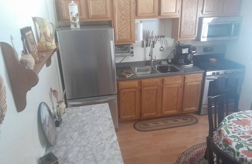 Blue Mountain Lake Apartment | Cabin 2 - Unit 4 at Blue Mountain Rest sleeps 6