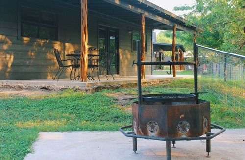 Leakey Cabin | Cabin 5 overlooking the beautiful Leakey Springs