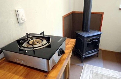 Lime Kiln Cabin | Cabin and adjacent tent site